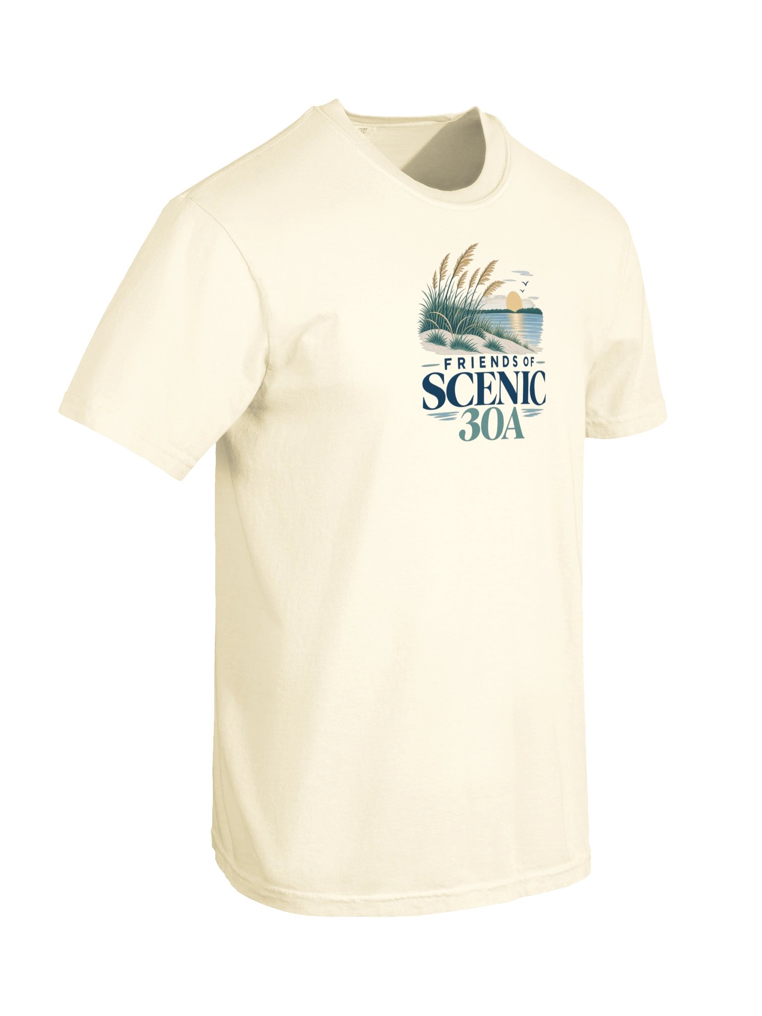 Friends of Scenic 30A Stacked Wordmark Tee product image (10)