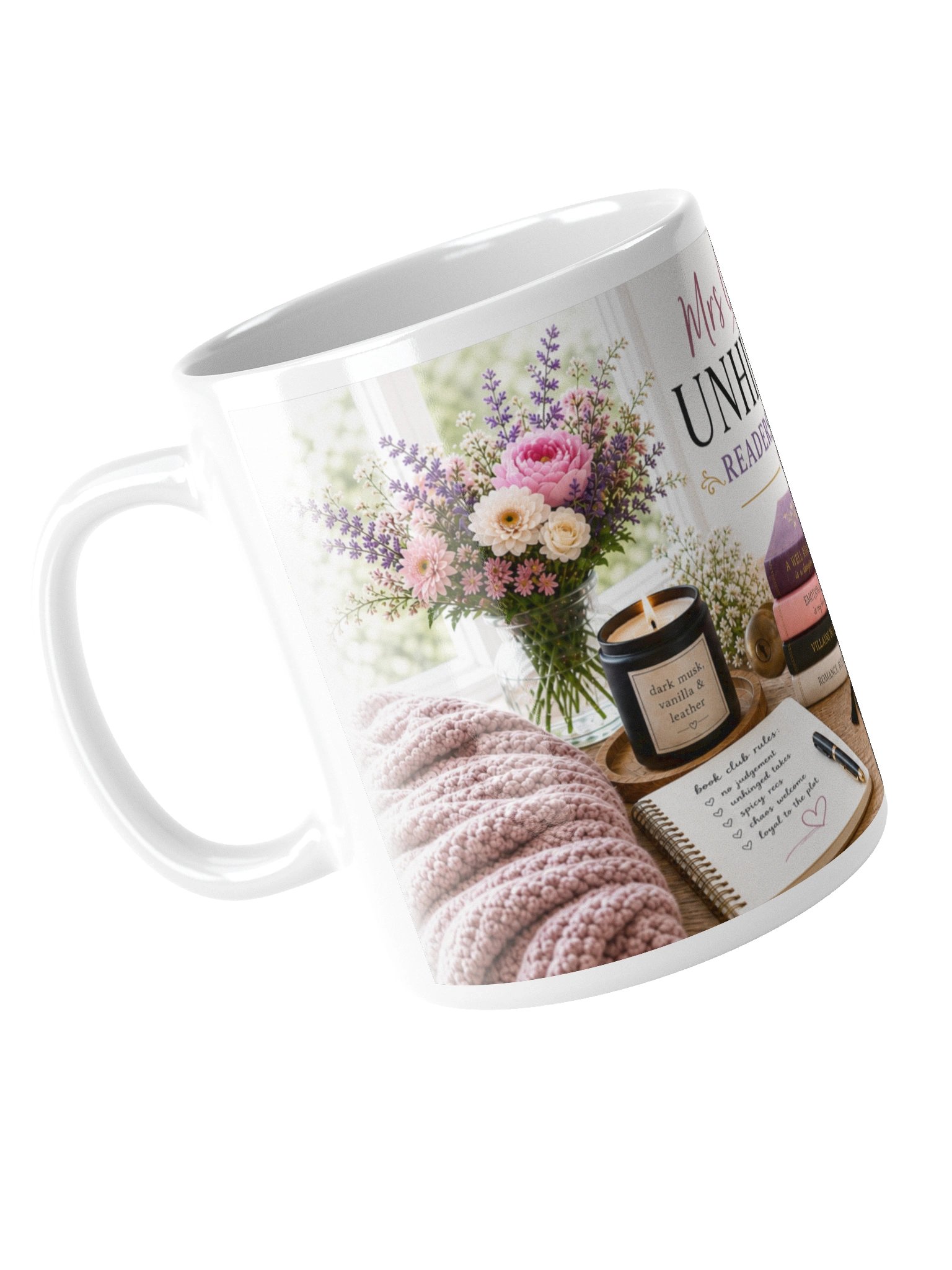 Mrs CDB's Unhinged Readers Society - Mug product image (5)
