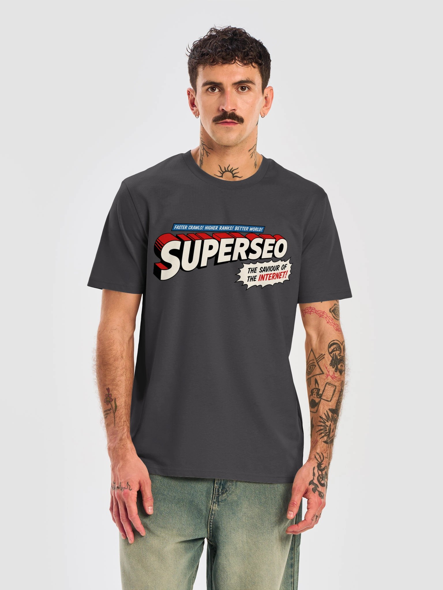 SUPERSEO — "Saviour of the Internet" Comic Tee product image (26)