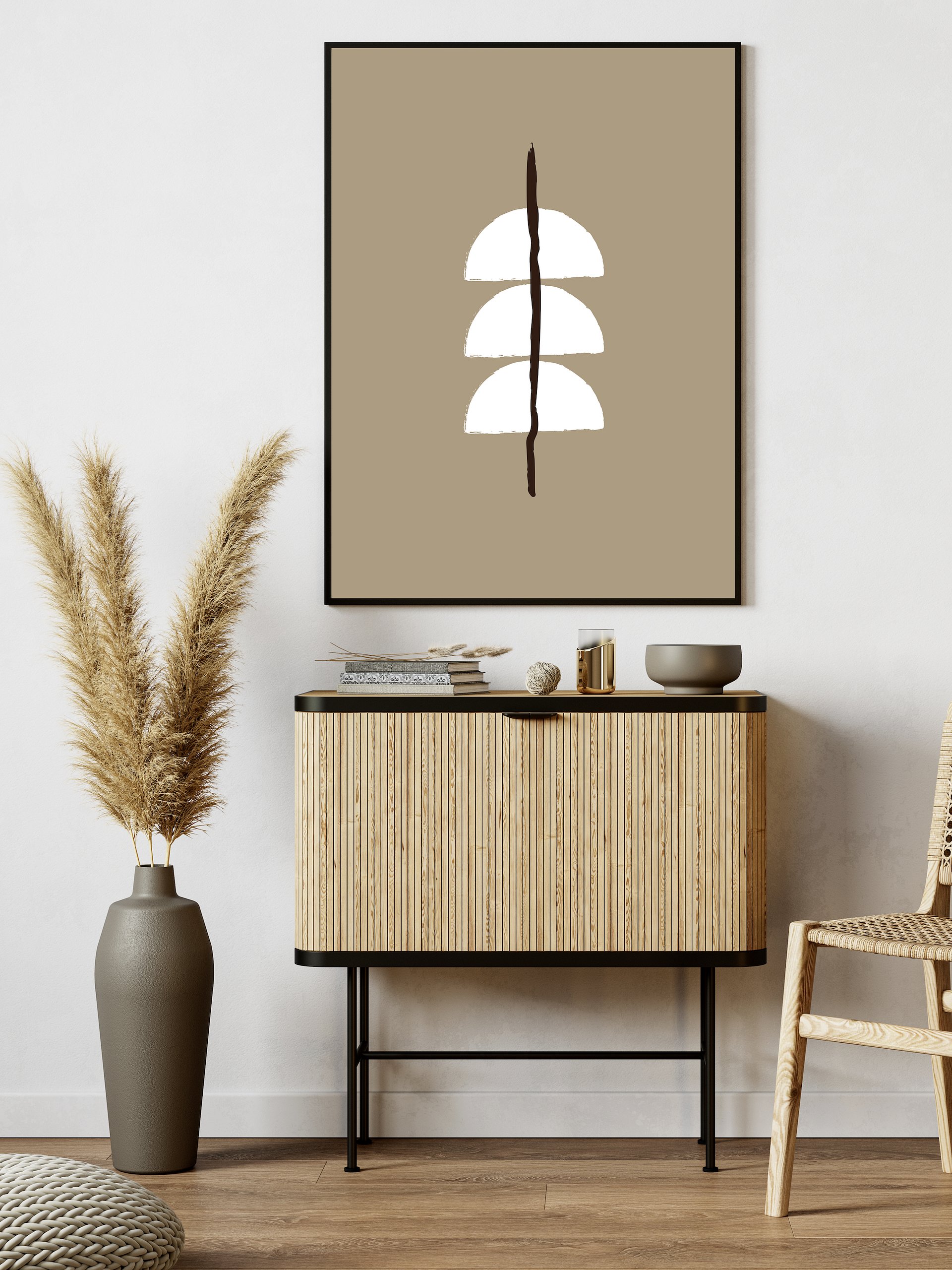 Harmony Halves Matte Poster (frame not included) product image (1)