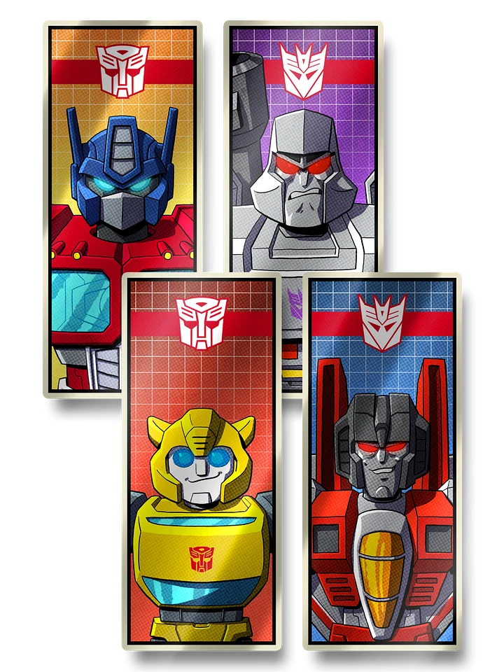 Transformers G1 Foil Sticker Pack product image (1)