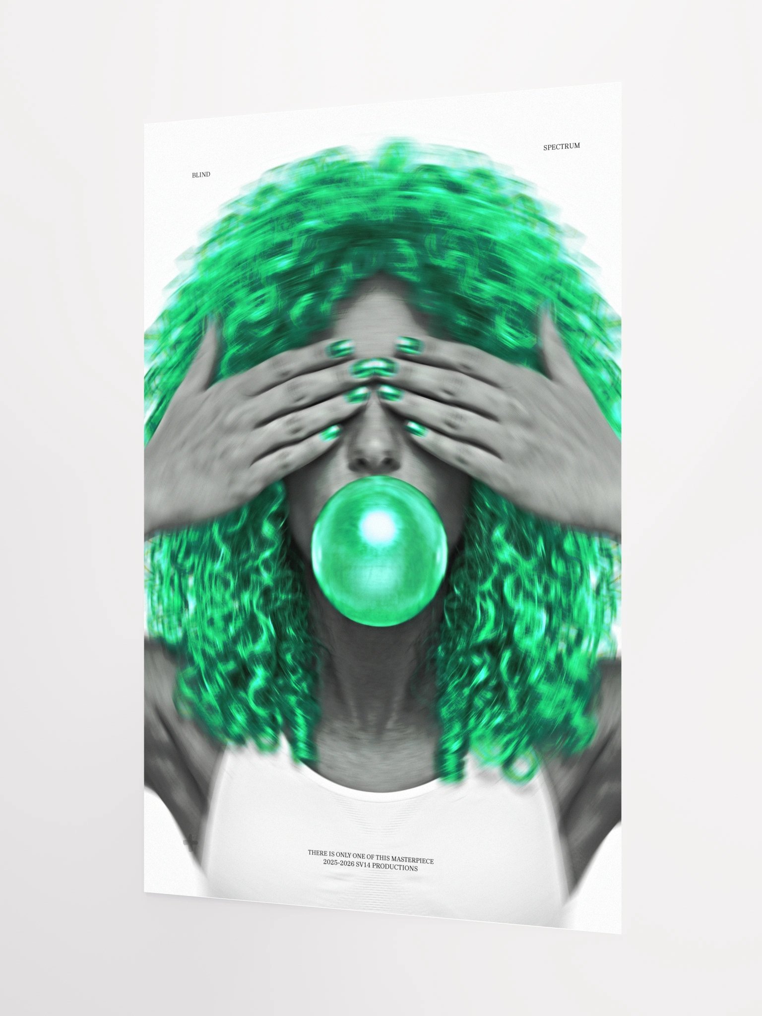 BLIND SPECTRUM - ELECTRIC GREEN PRINT product image (3)