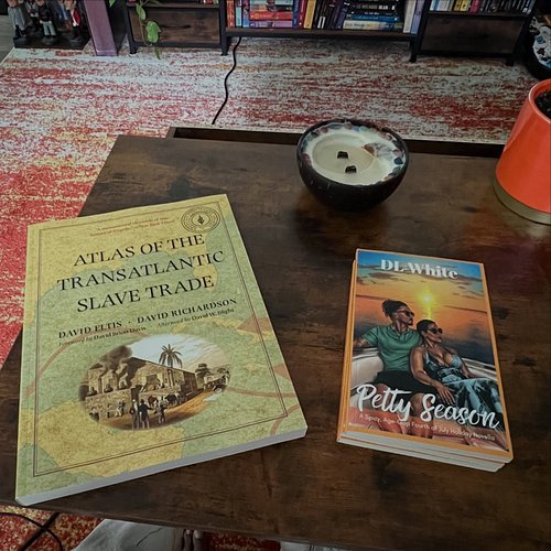 Book mail. Gotta stop letting @historywithher influence me… but this Atlas is niiiiiiice. 

Also copies of petty season are i...