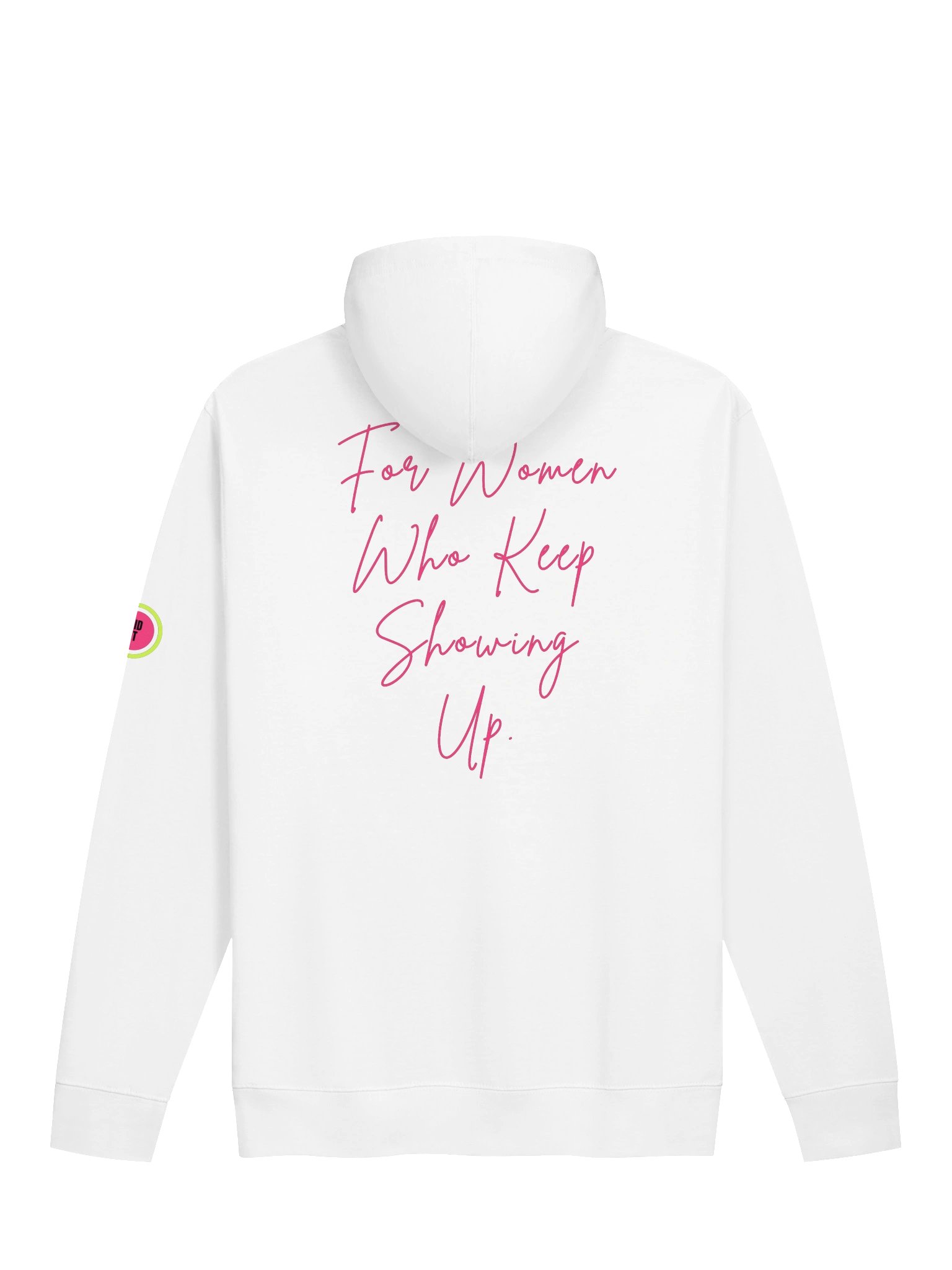 The Show Up Cloud Hoodie (Premium - White) product image (2)