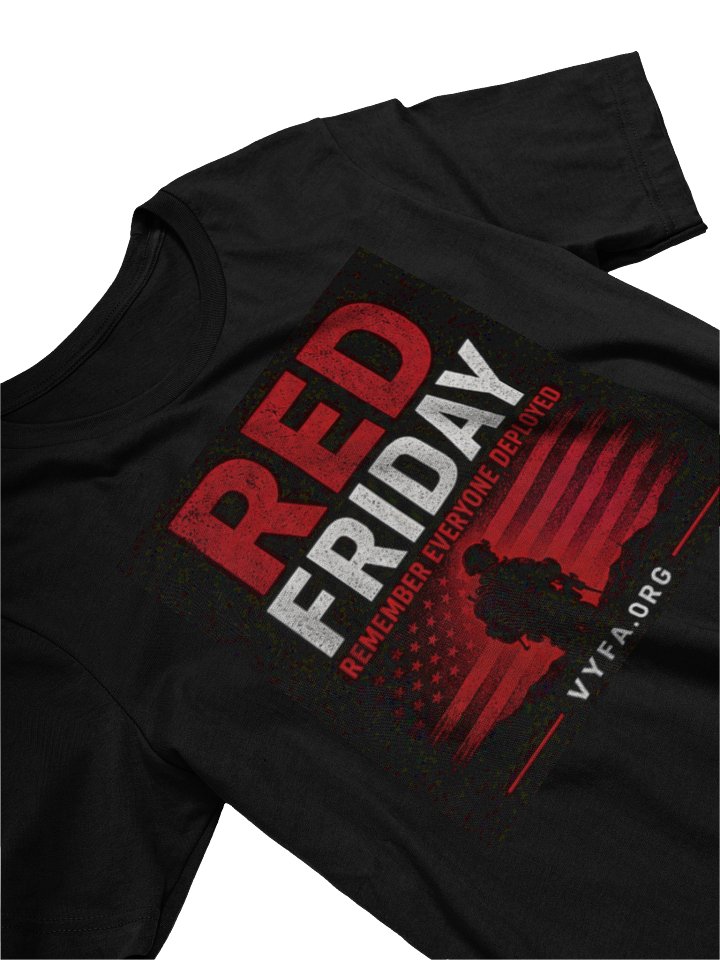 BOLD RED FRIDAY — Remember Everyone Deployed Tee product image (2)