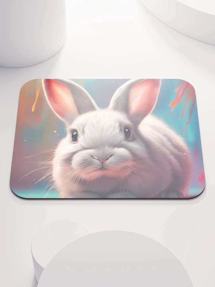 Cute Bunny Mouse Pad product image (1)