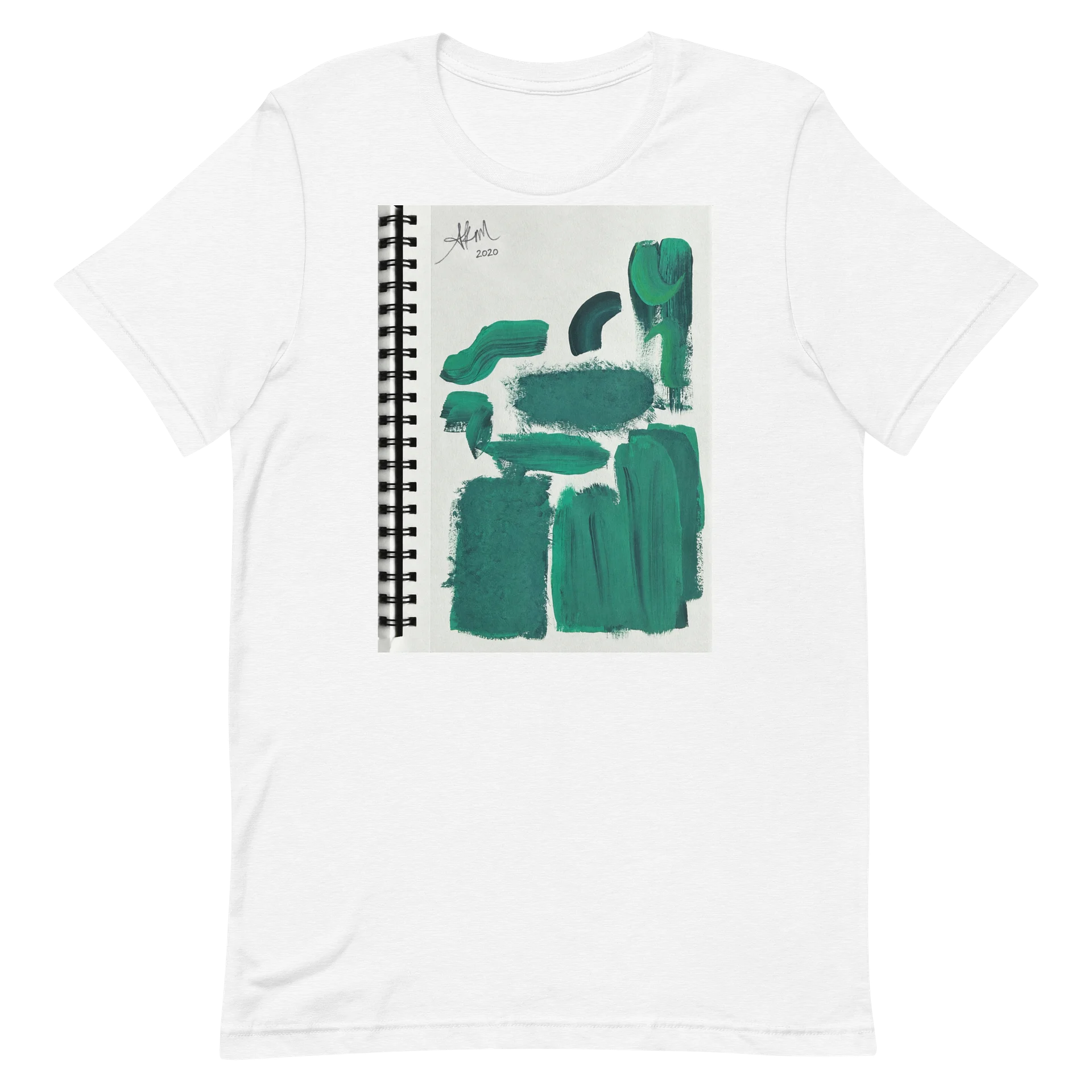 AK’s Emerald Brushstrokes T-Shirt product image (2)