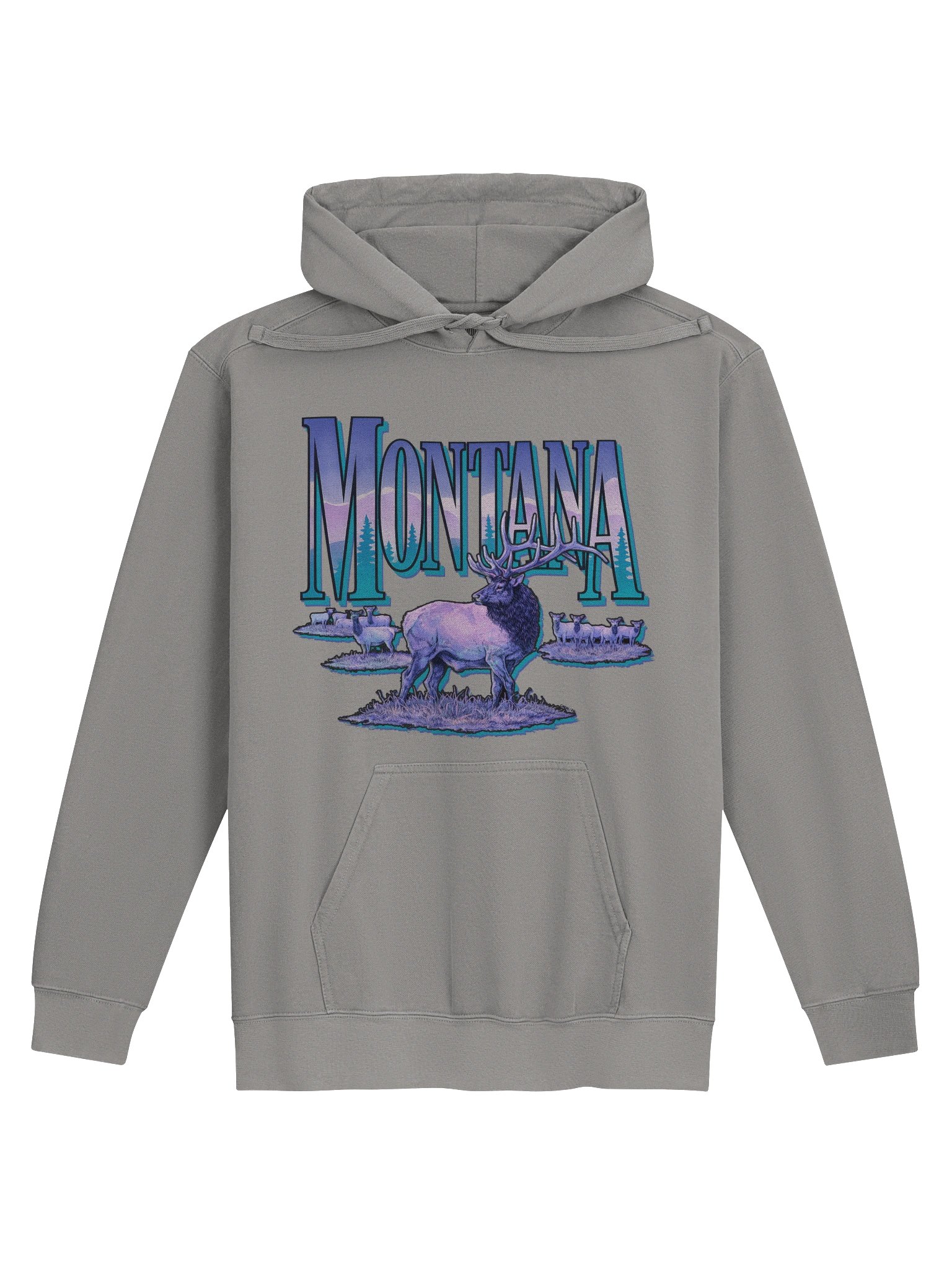 The 90s Montana Elk Hoodie product image (1)