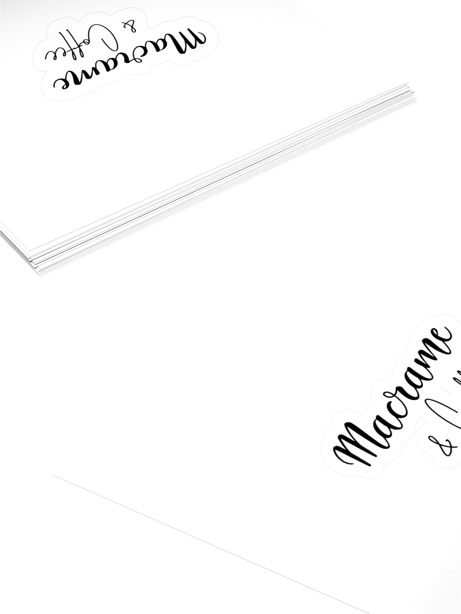Macrame and Coffee Sticker product image (4)