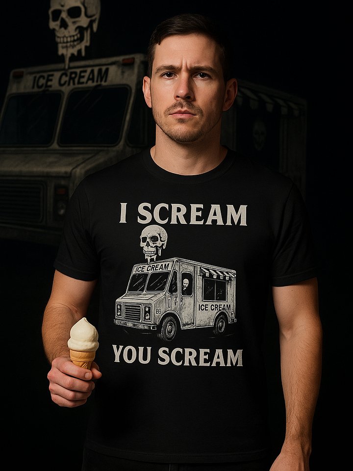 Skull Scoop Ice Cream Truck Tee product image (2)