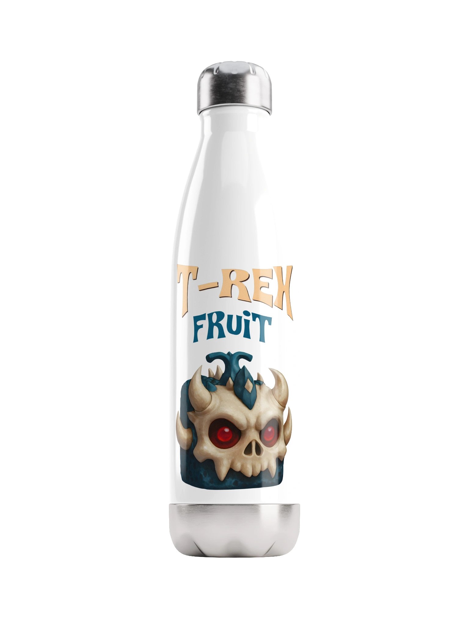 T-Rex Fruit Blox Fruits Gamer Stainless Steel Water Bottle Gift For Kids product image (1)