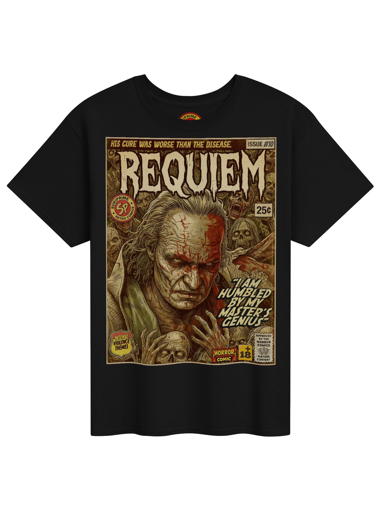 Resident Evil Requiem Victor Gideon Comic Art T-Shirt product image (1)