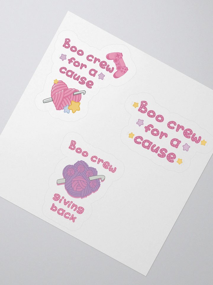 Boo Crew Charity stickers product image (4)
