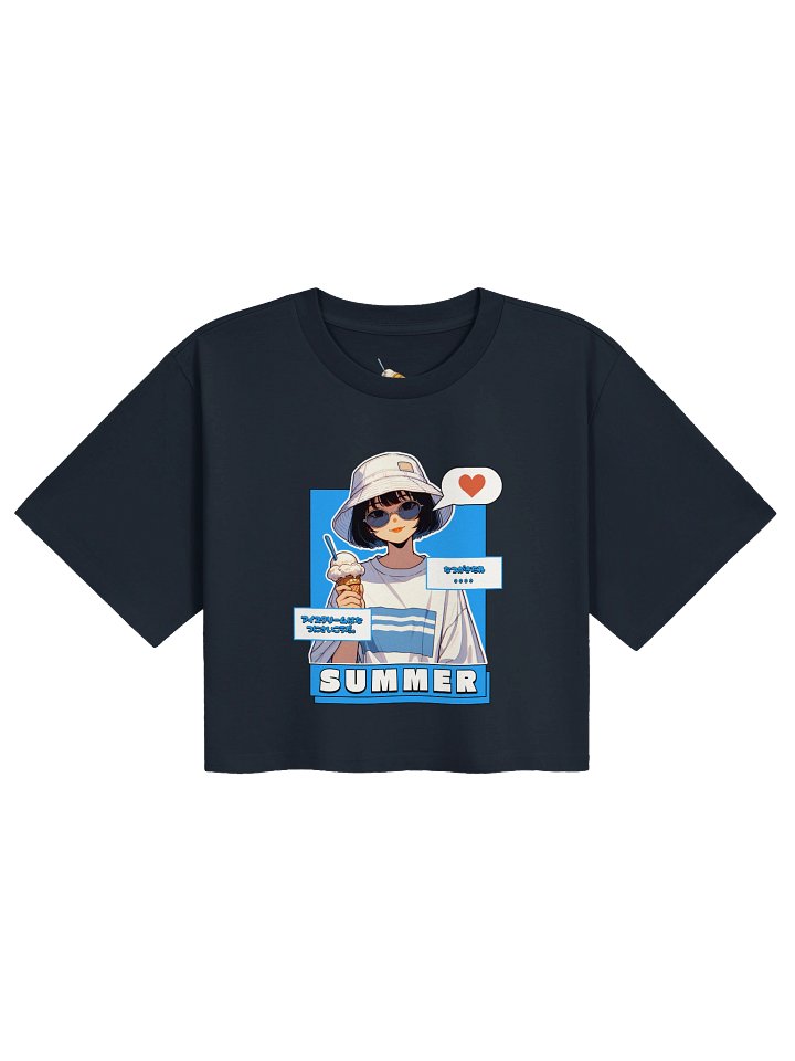 Jenny's Ice Cream Crop Tee product image (3)