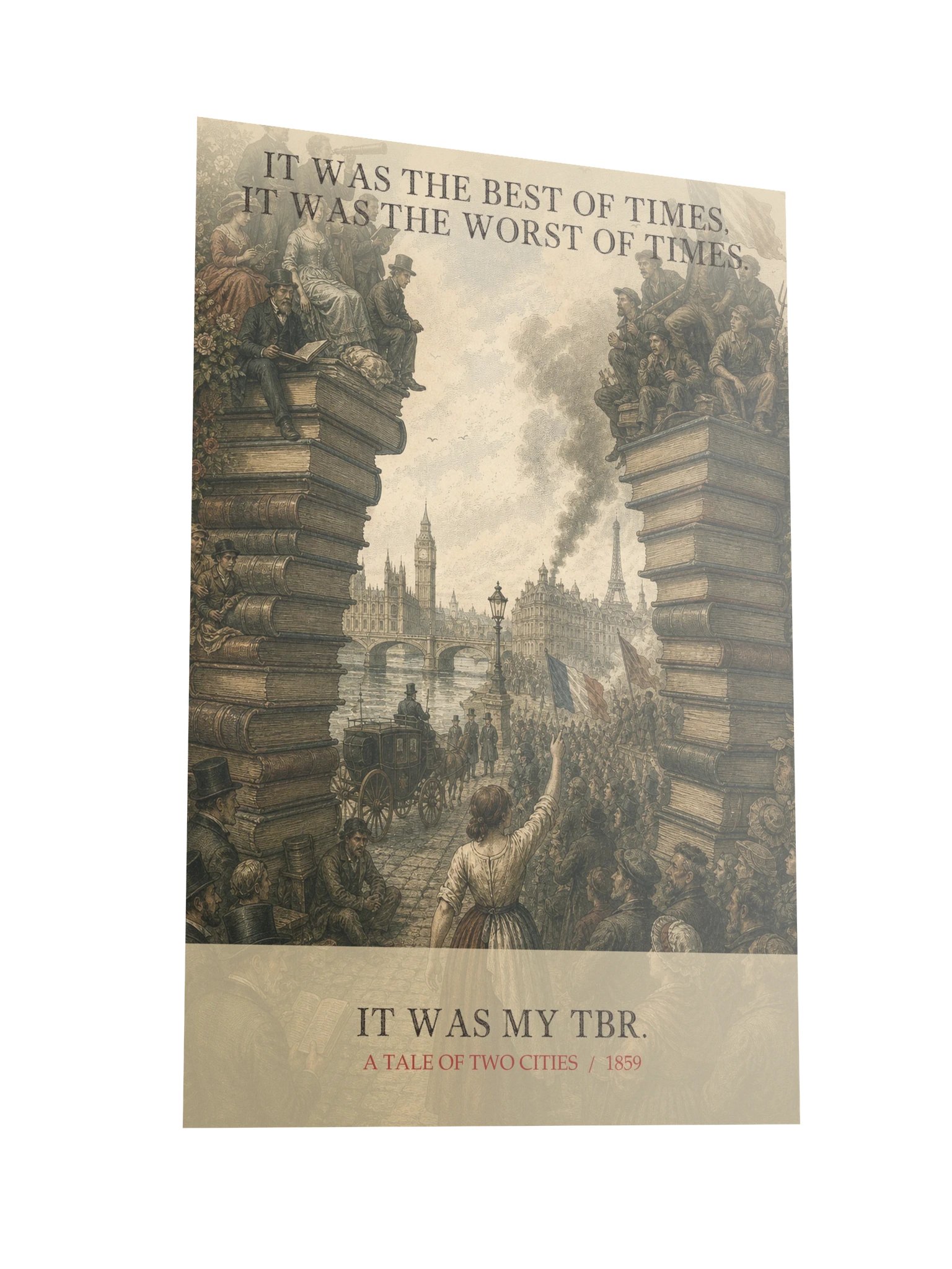 Was Best Times Was Worst Times Was -- A Tale of Two Cities Art Print product image (10)