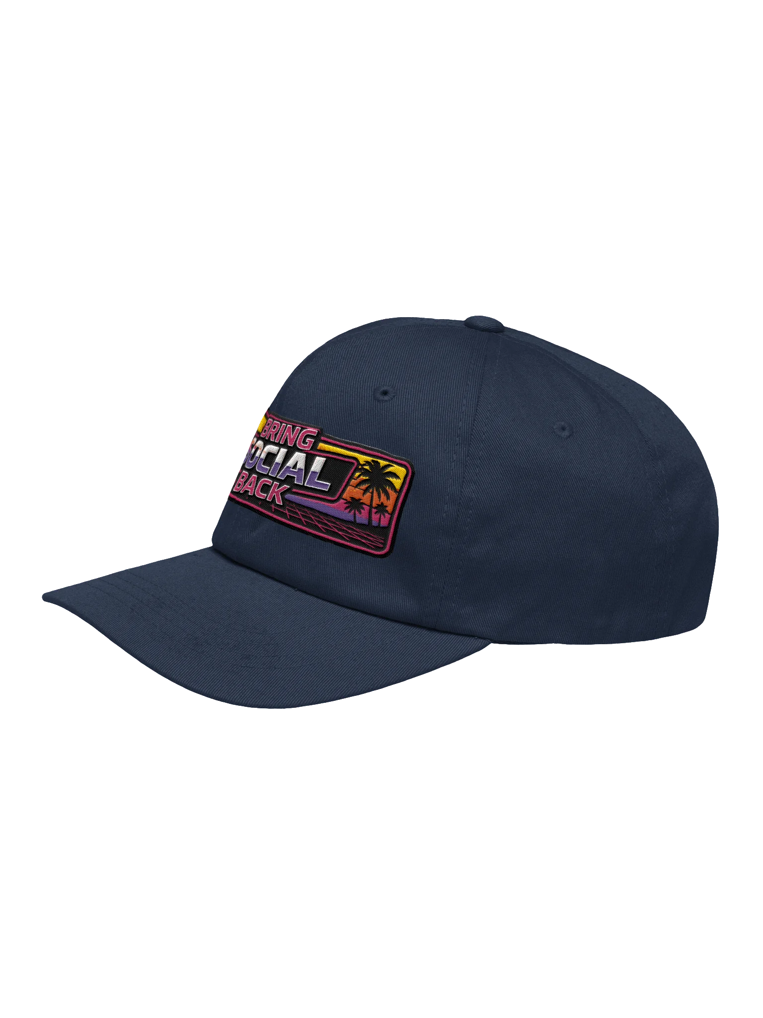 Bring Social Back Baseball Cap product image (75)