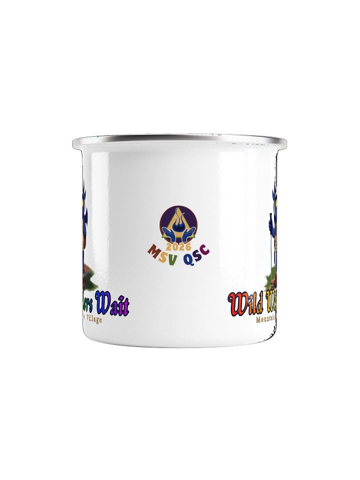 Wild Wonders Await Enamelware Mug product image (2)