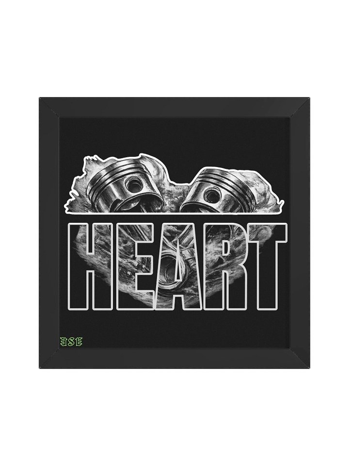 E.S.E. Vibrant Ayous Wood Framed Matte Piston Poster product image (5)