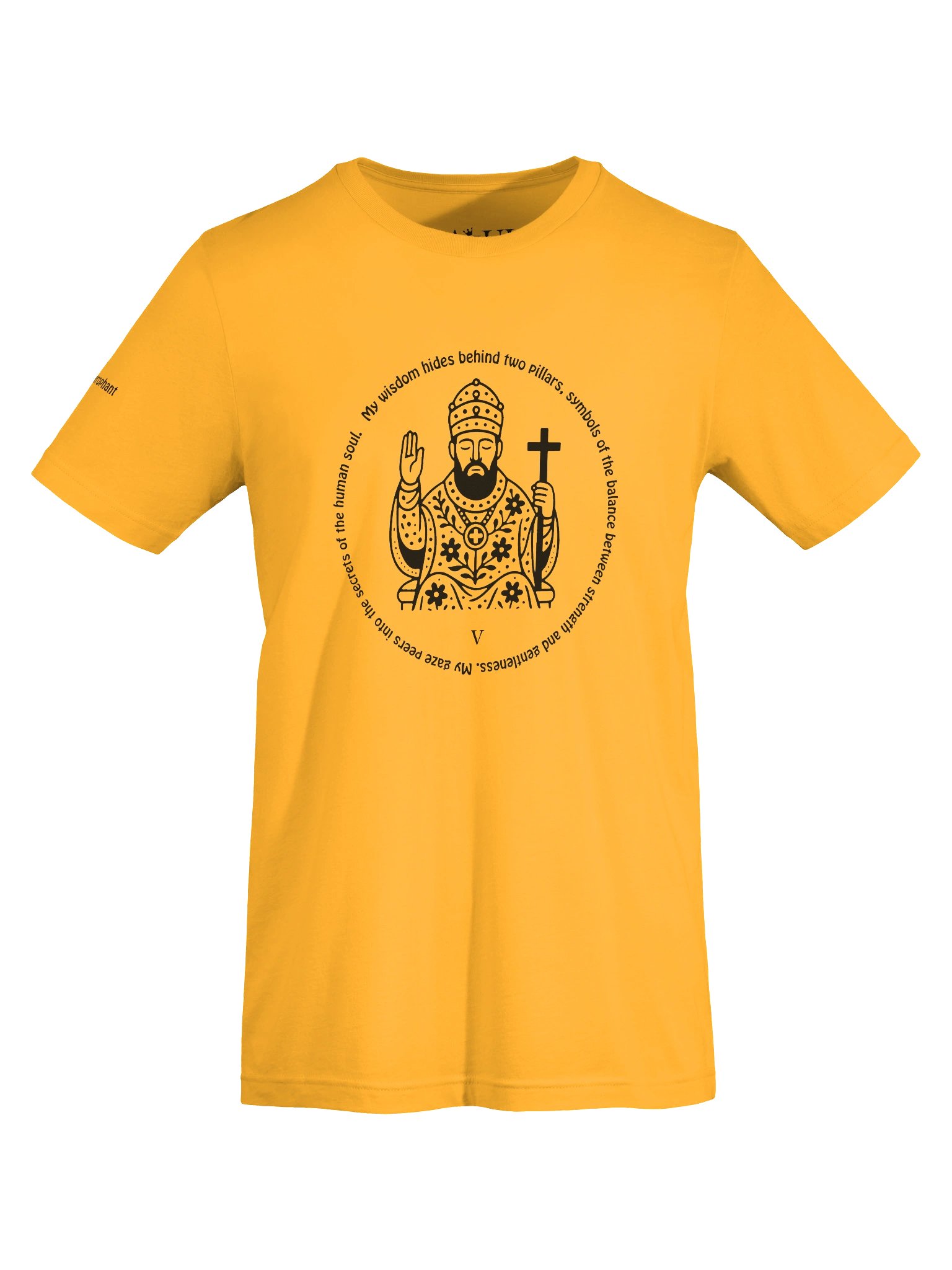 The Hierophant - ArcanaPop T-Shirt – Where Tarot Magic Meets Pop Art product image (6)