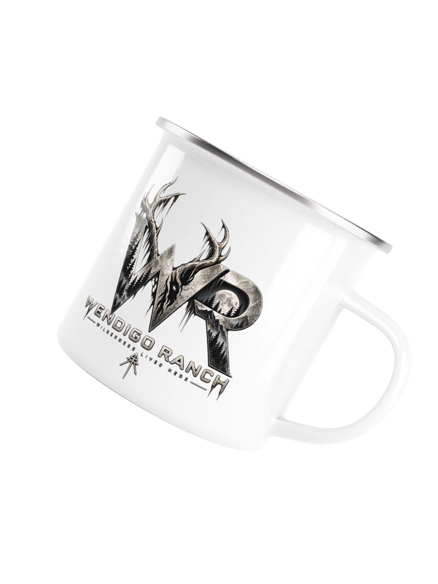 WENDIGO RANCH ENAMEL CAMPING MUG product image (5)