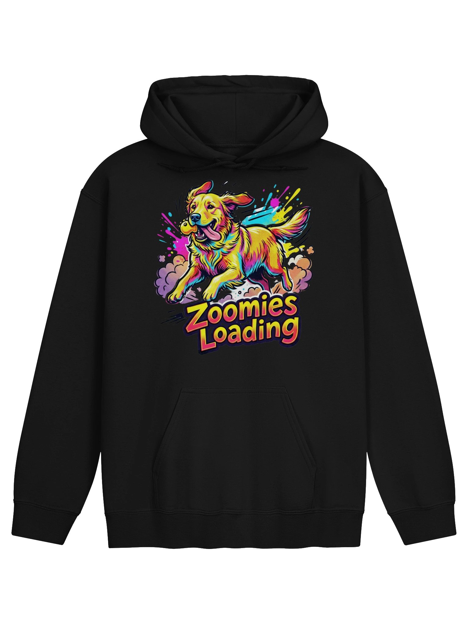 Zoomies Golden Hoodie product image (1)