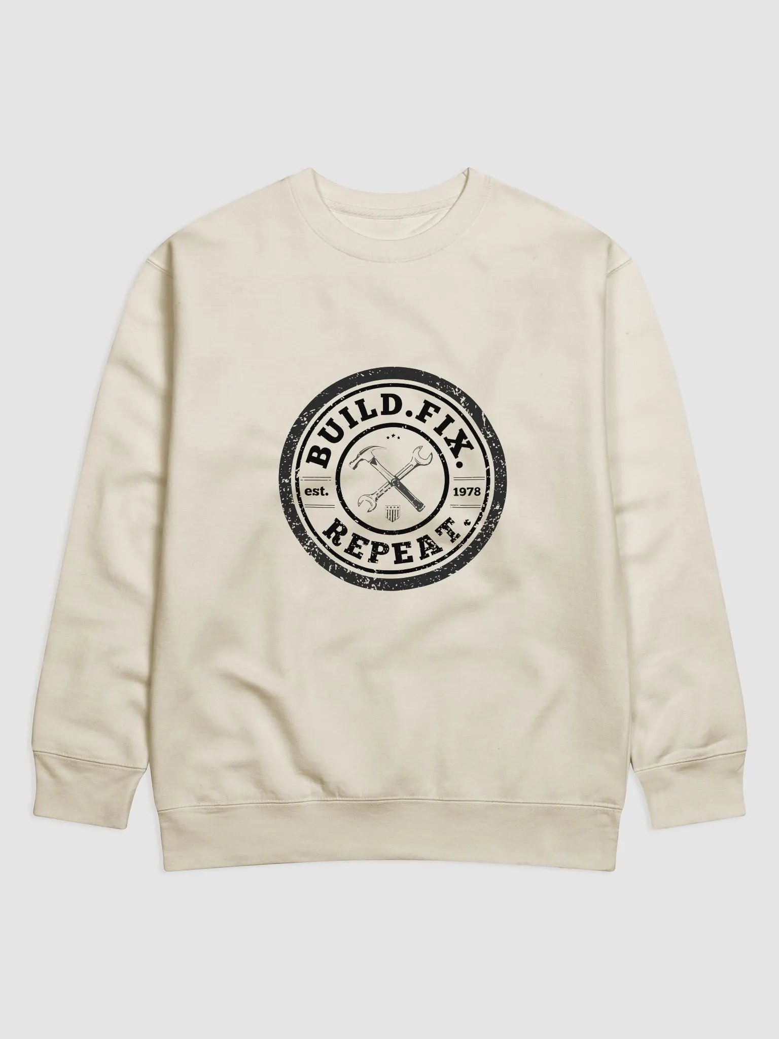 Build.Fix.Repeat. men's Sweatshirt product image (2)