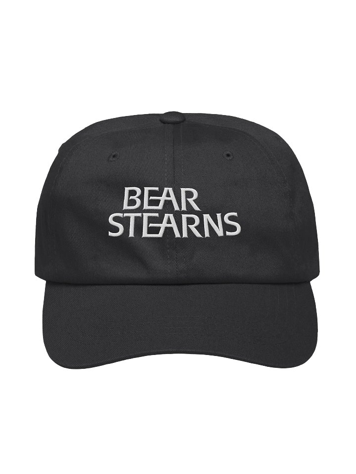 Bear Stearns White Embroidered Dad Hat product image (2)