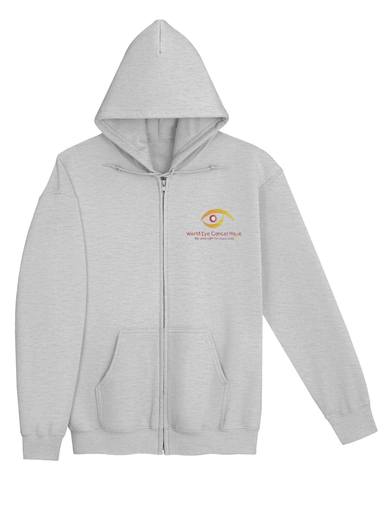 Red WE C Hope Logo - Unisex Zip Hoodie product image (3)