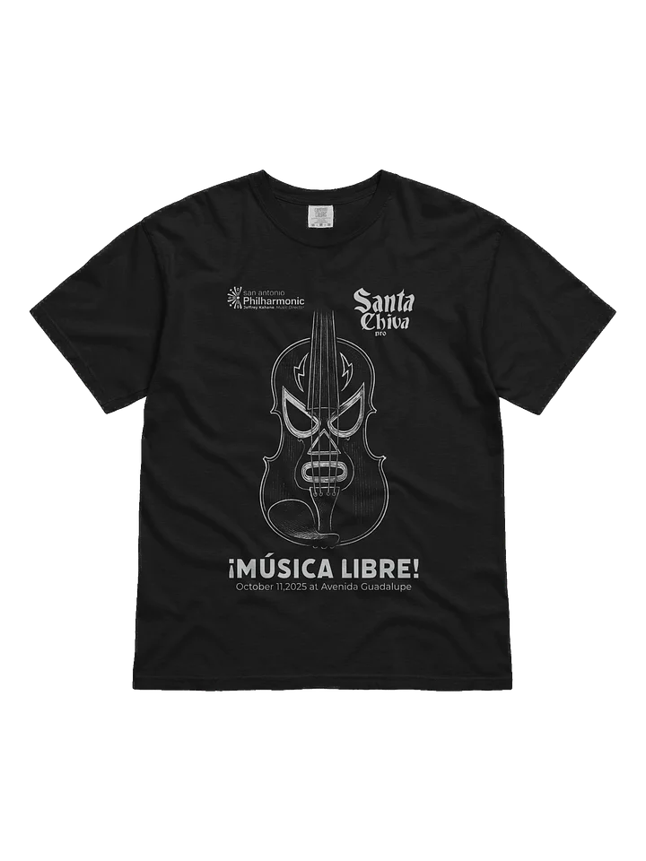 Música Libre 2025 Tee product image (1)