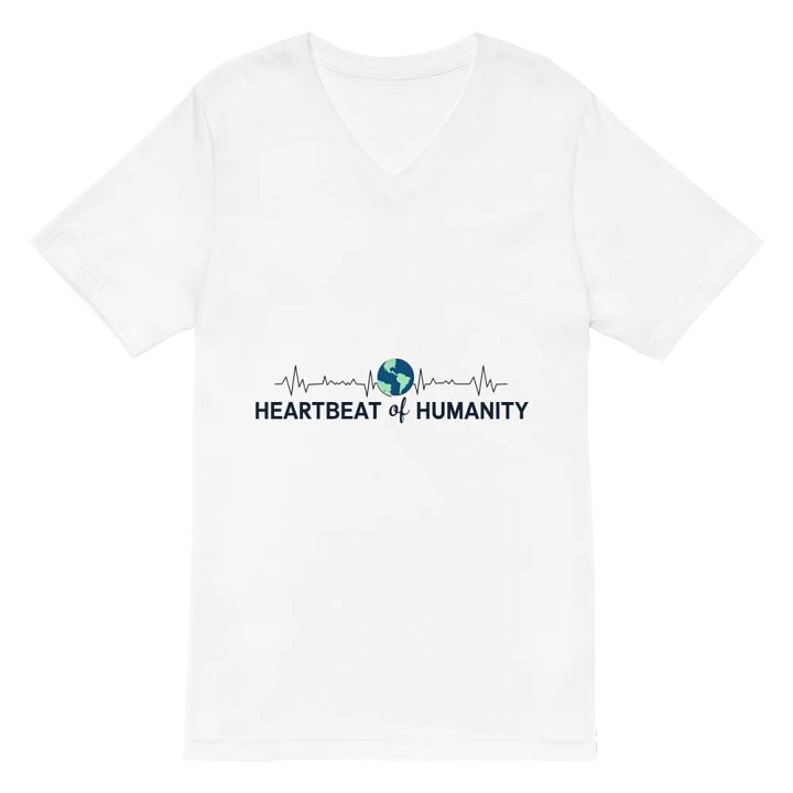 Global Heartbeat V-Neck Tee product image (2)