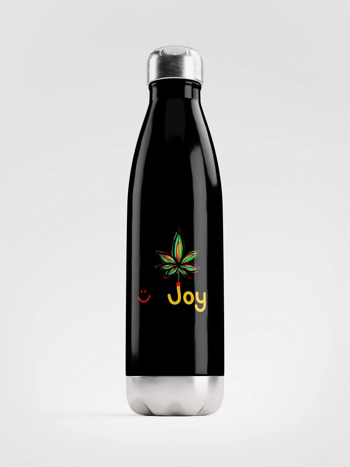 Joyful Leaf Stainless Steel Water Bottle product image (1)