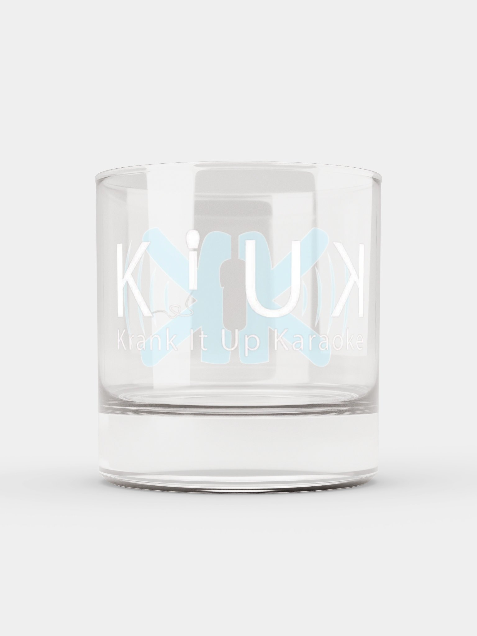 KIUK Double Logo Rocks Glass product image (5)