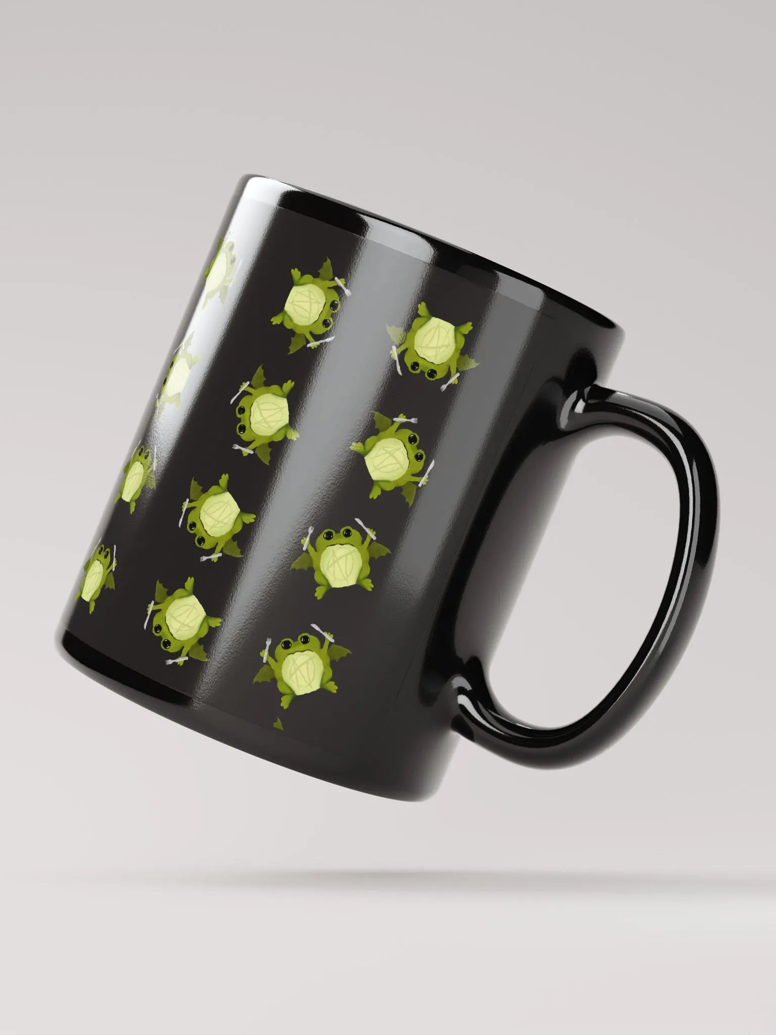 Eat the Rich pattern Mug product image (2)