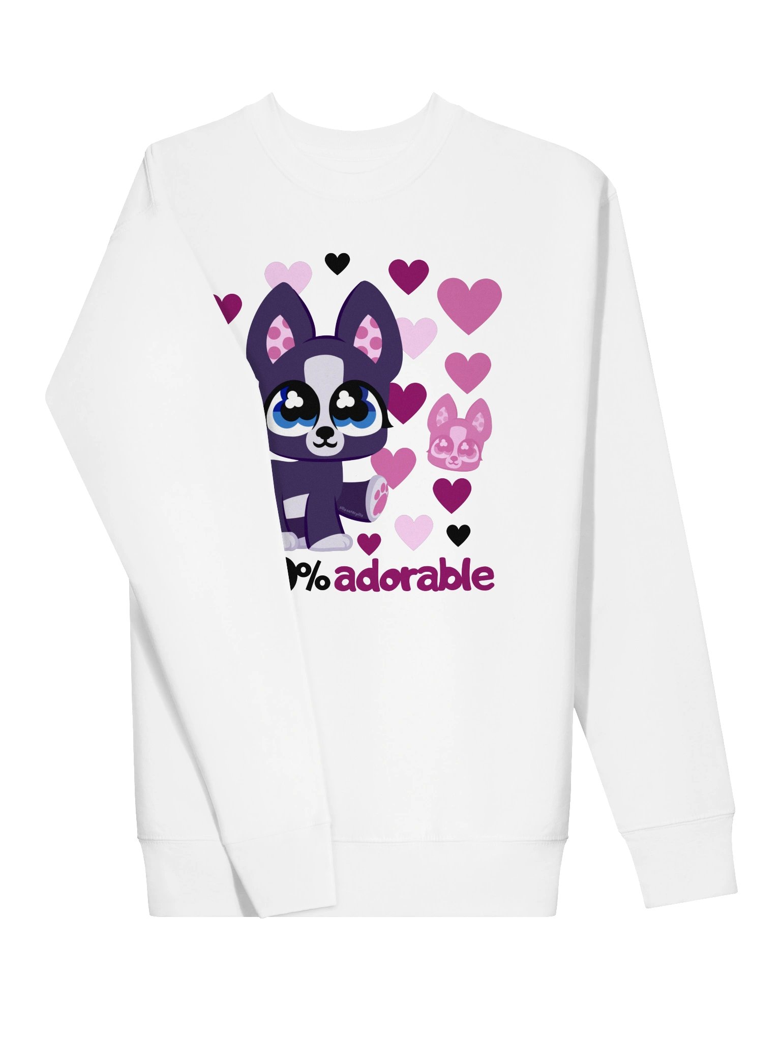 100% Adorable Sweatshirt product image (3)