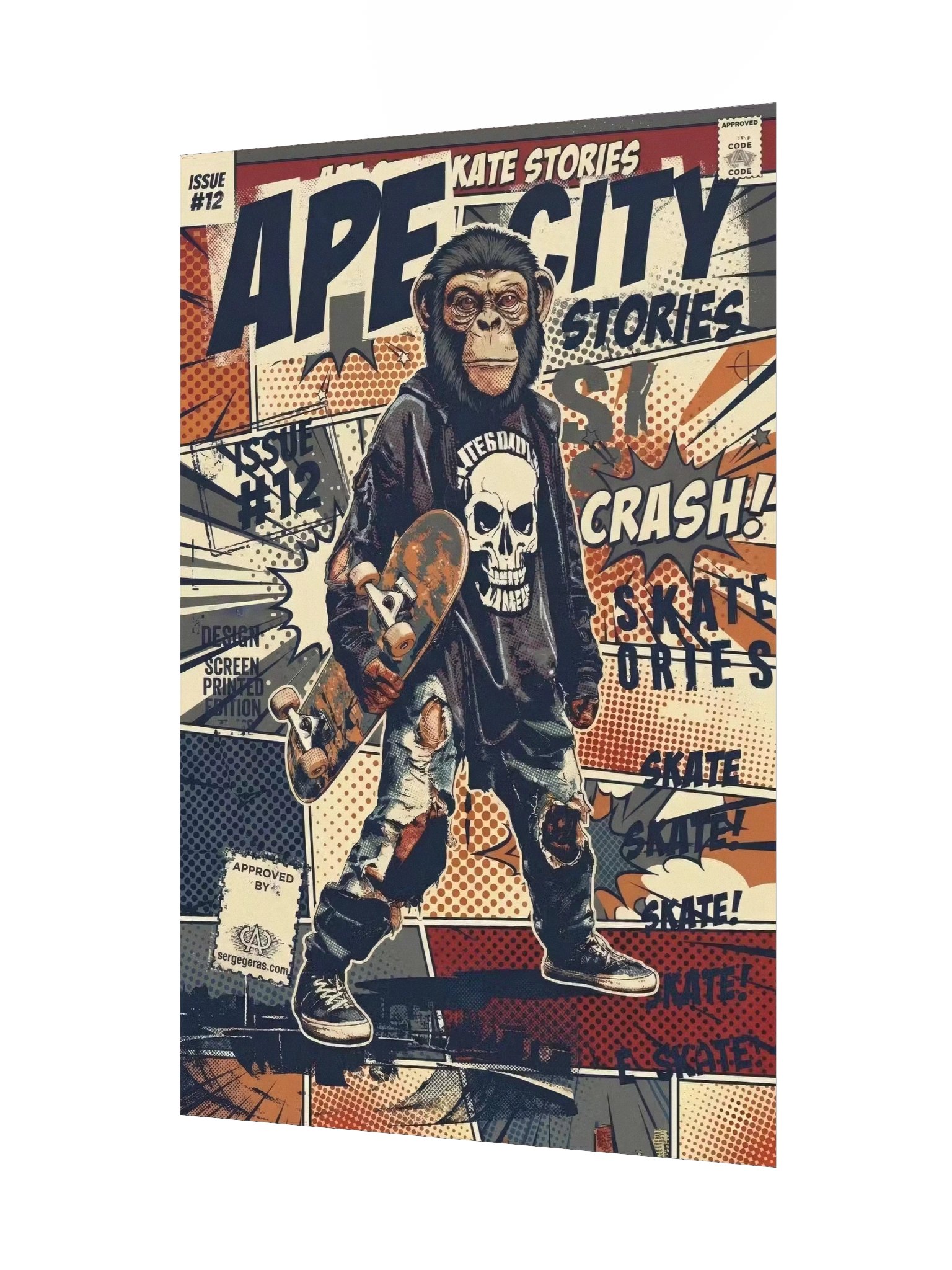 APE-SKATER // ISSUE #12: "STREET PRESS" EDITION product image (7)