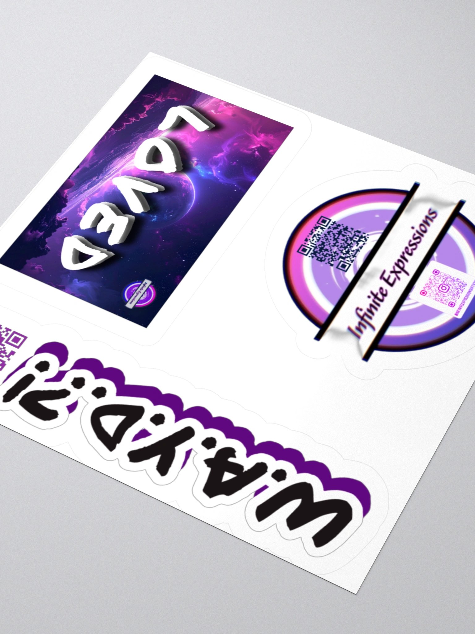 W.A.Y.D.?! & LOVED Stickers product image (3)