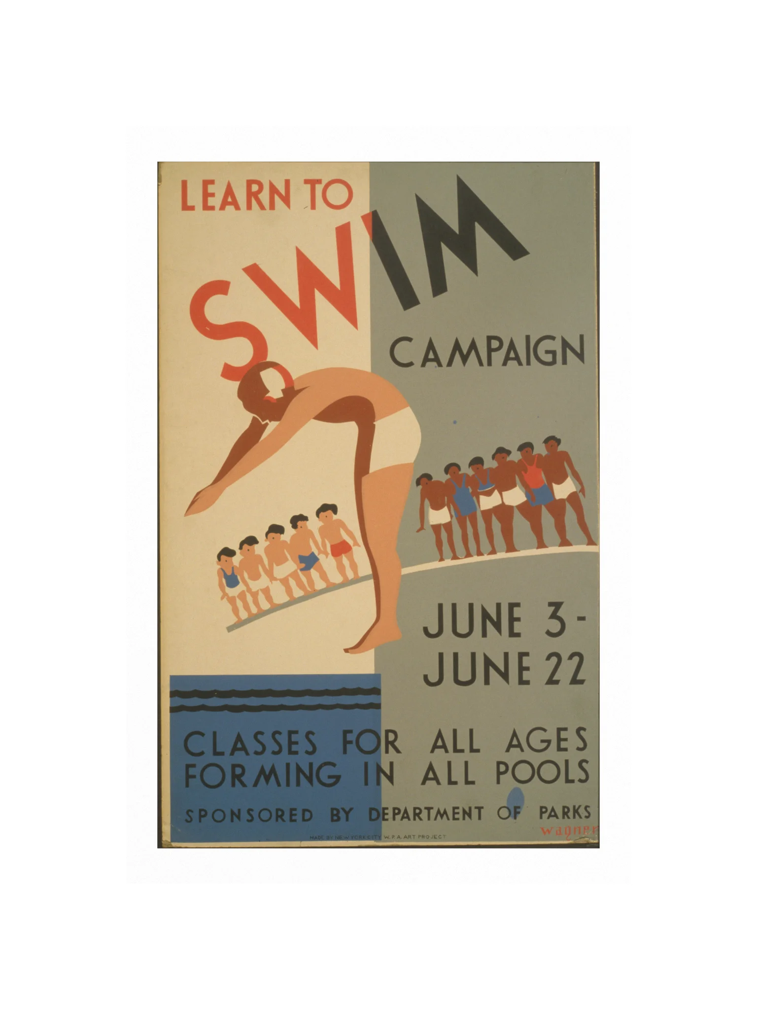 Learn to Swim Poster product image (10)