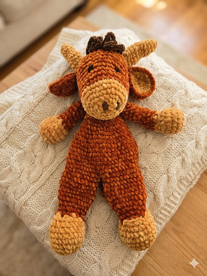 Highland Cow Baby Snuggler product image (1)