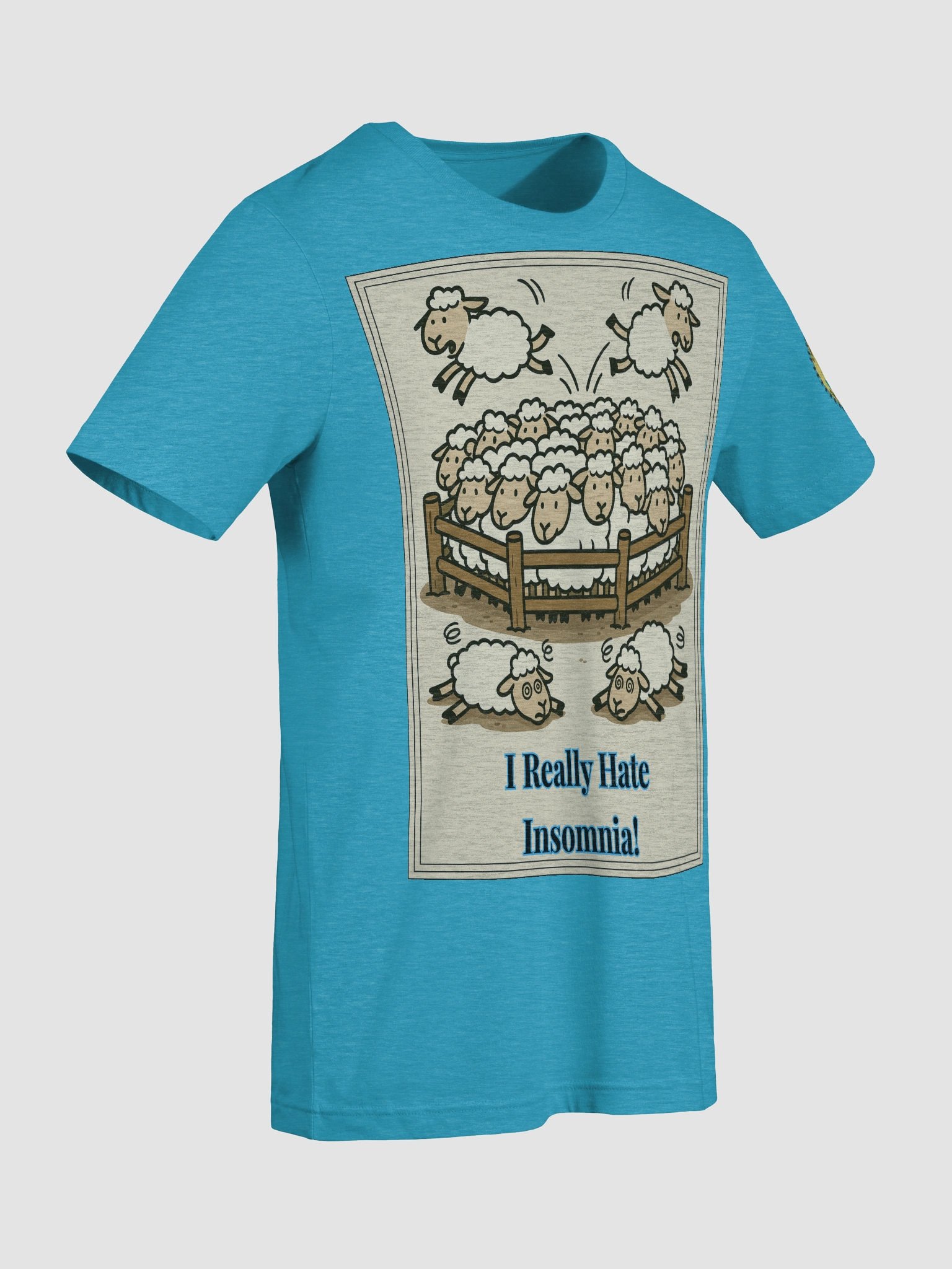 I Really Hate Insomnia (Both) Bella+Canvas Supersoft T-Shirt Colors (5) product image (92)