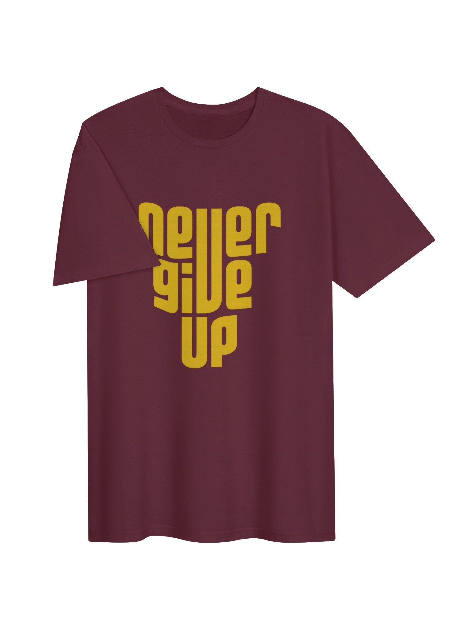 Never Give Up Graphic T-Shirt – Bold Motivational Tee | The Rest Club Co. product image (5)