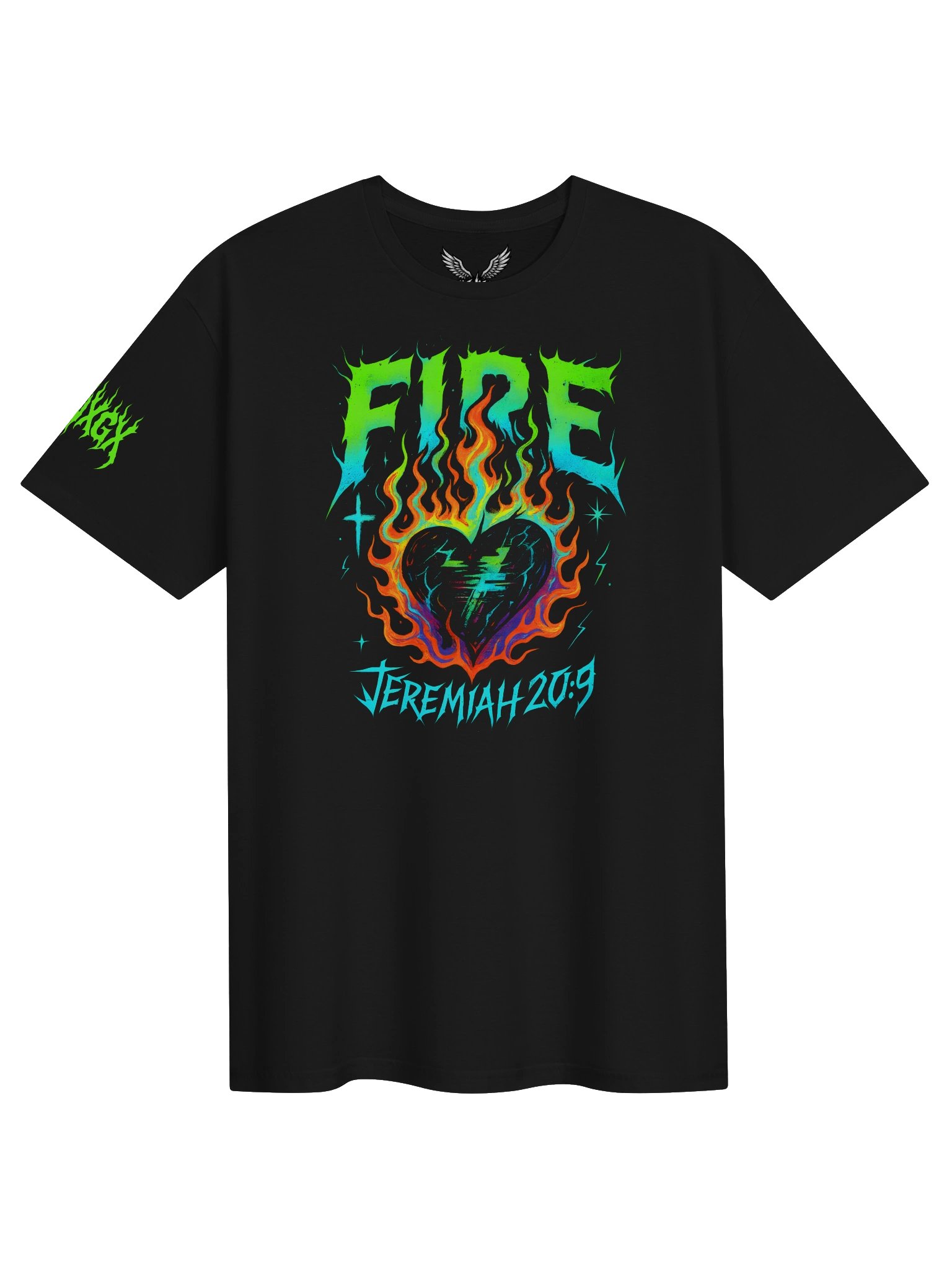Jeremiah 20:9 T Shirt product image (1)