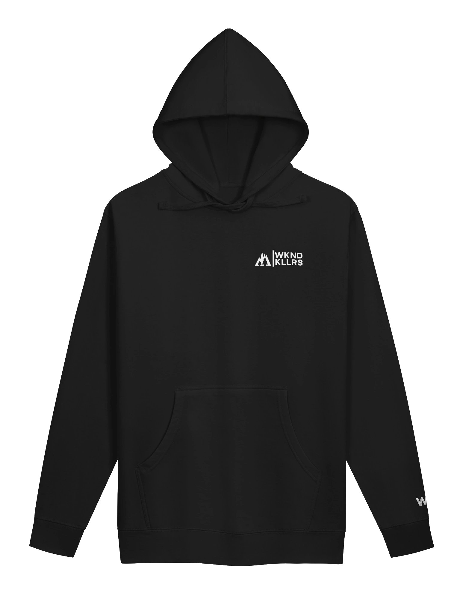 WKND KLLRS Mountain Logo Hoodie With Full Back and Embroidered Sleeve product image (1)