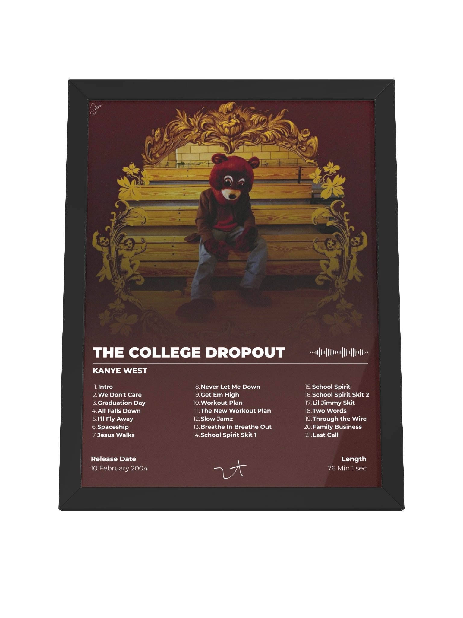 The College Dropout Framed Poster product image (8)