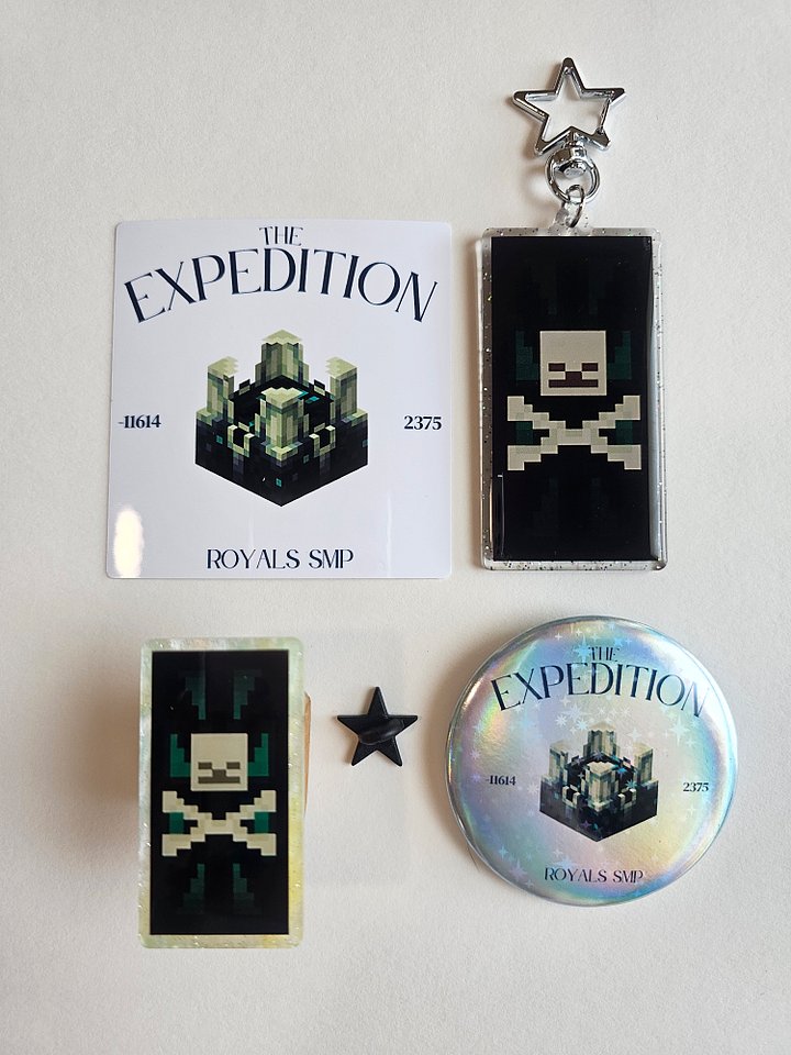 The Expedition Merch (Stickers, Keychains, Pins, & Buttons) product image (1)