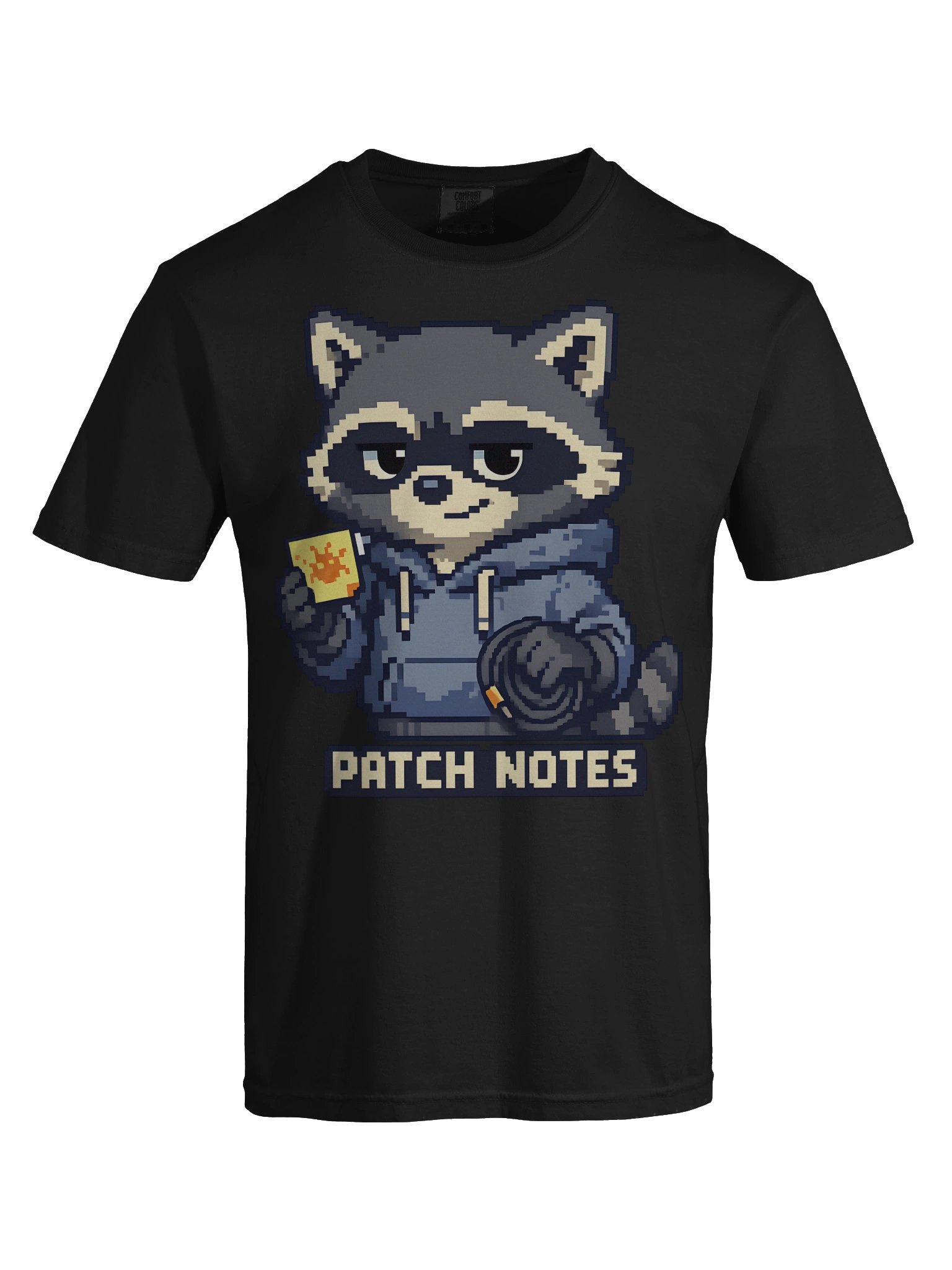 Patch Notes Raccoon T-Shirt product image (7)