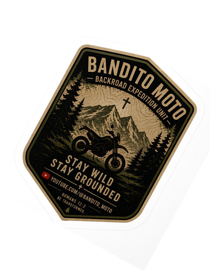 Stay Wild Stay Grounded — Trail Marker Sticker product image (4)
