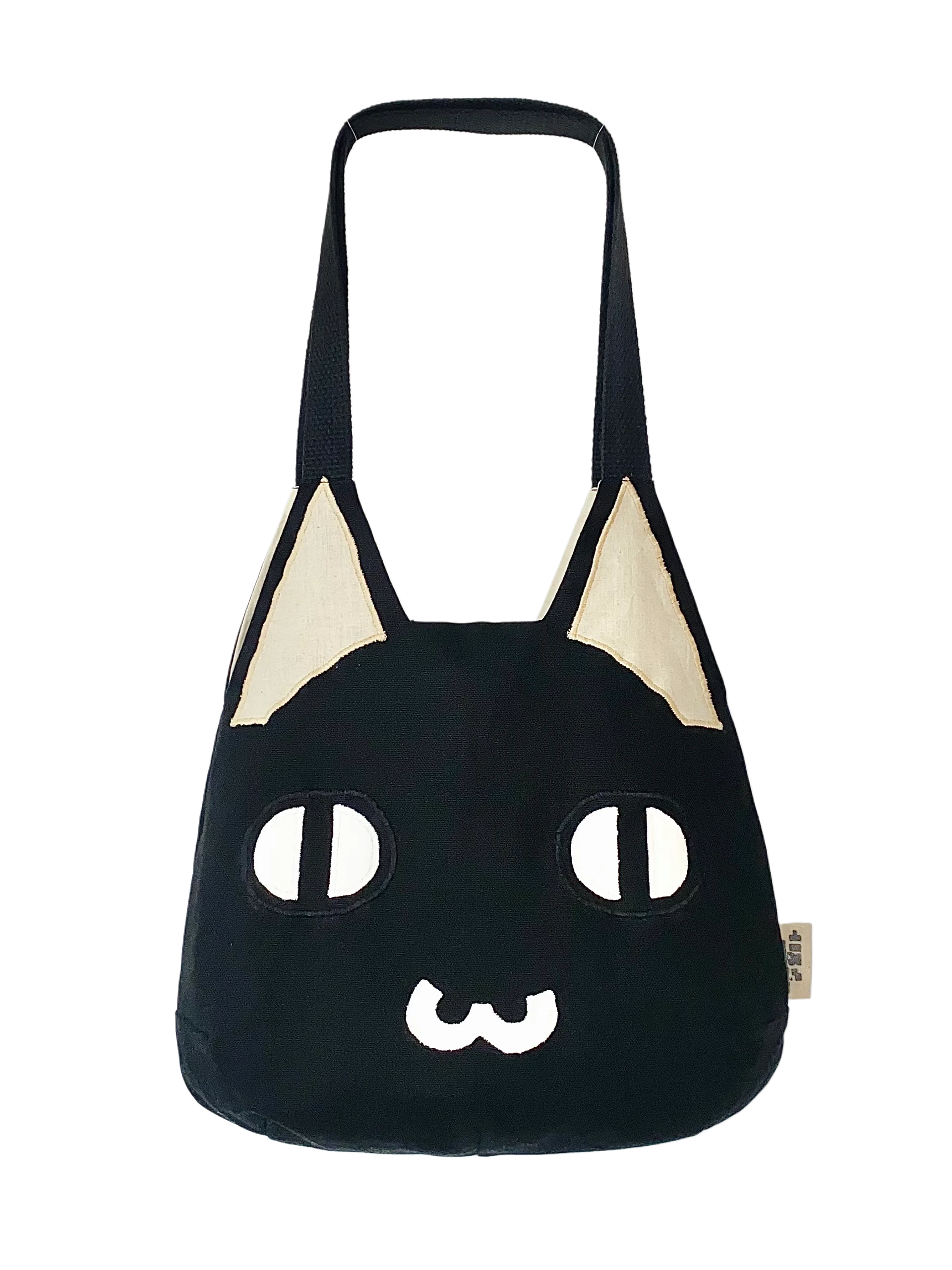 (made to order) kuro tote bag (small :3) product image (2)