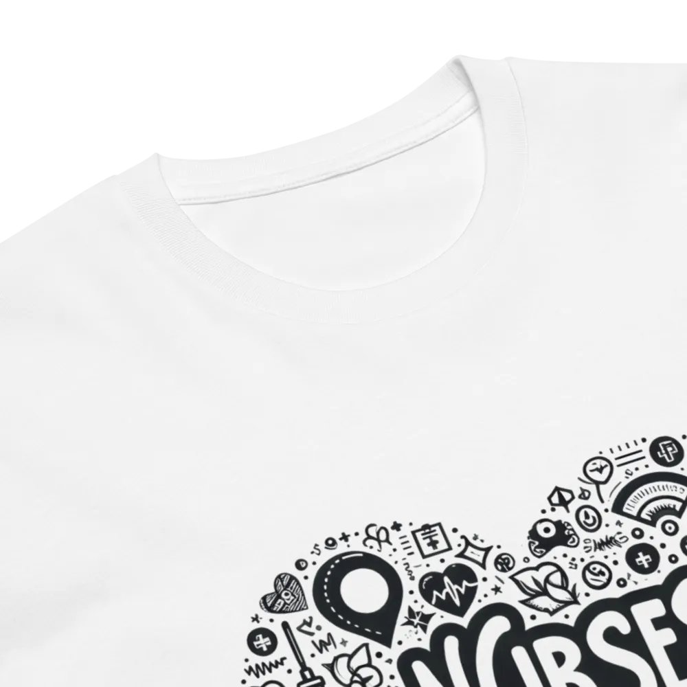 nurses care with love t-shirt product image (6)