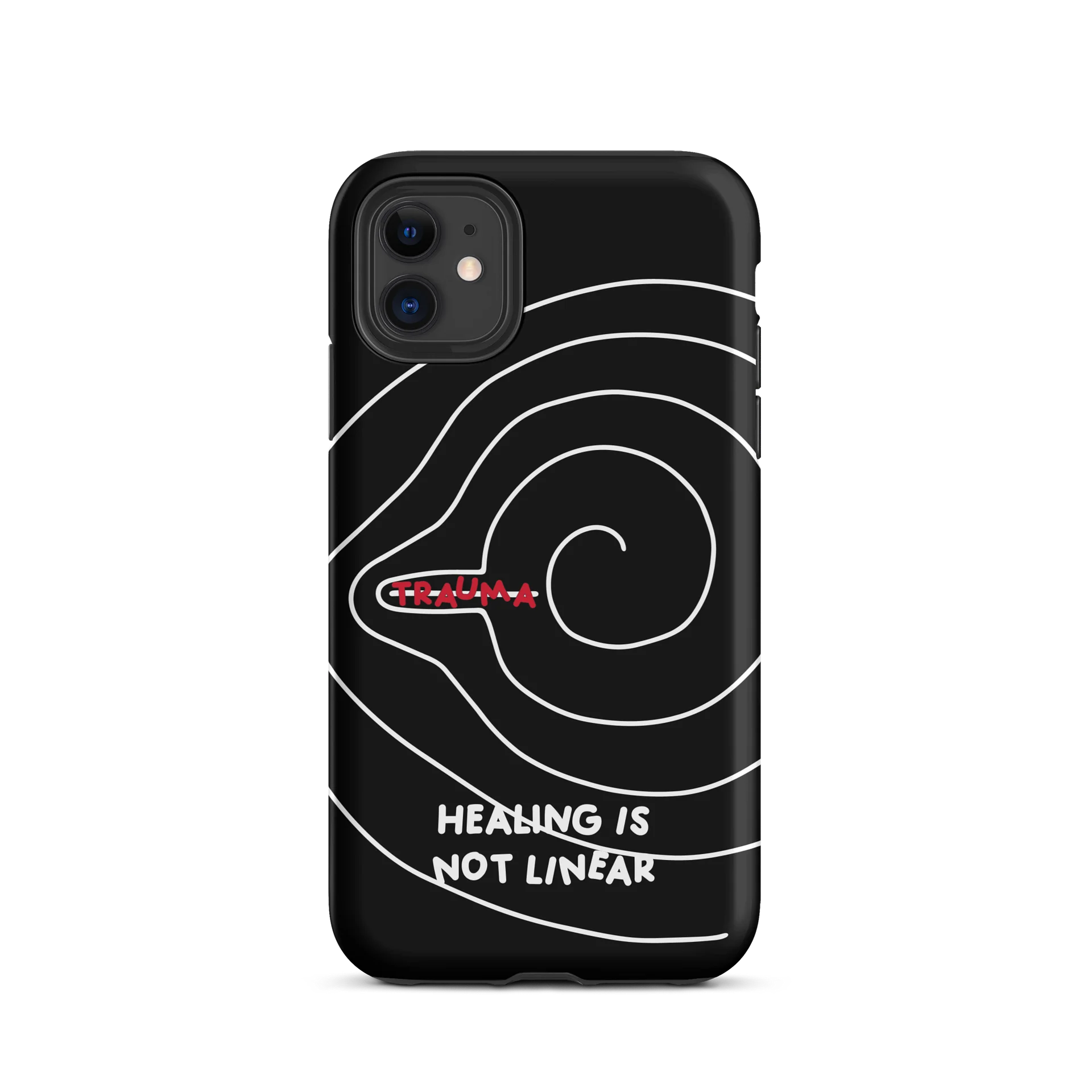 HEALING IS NOT LINEAR iPHONE CASE product image (1)
