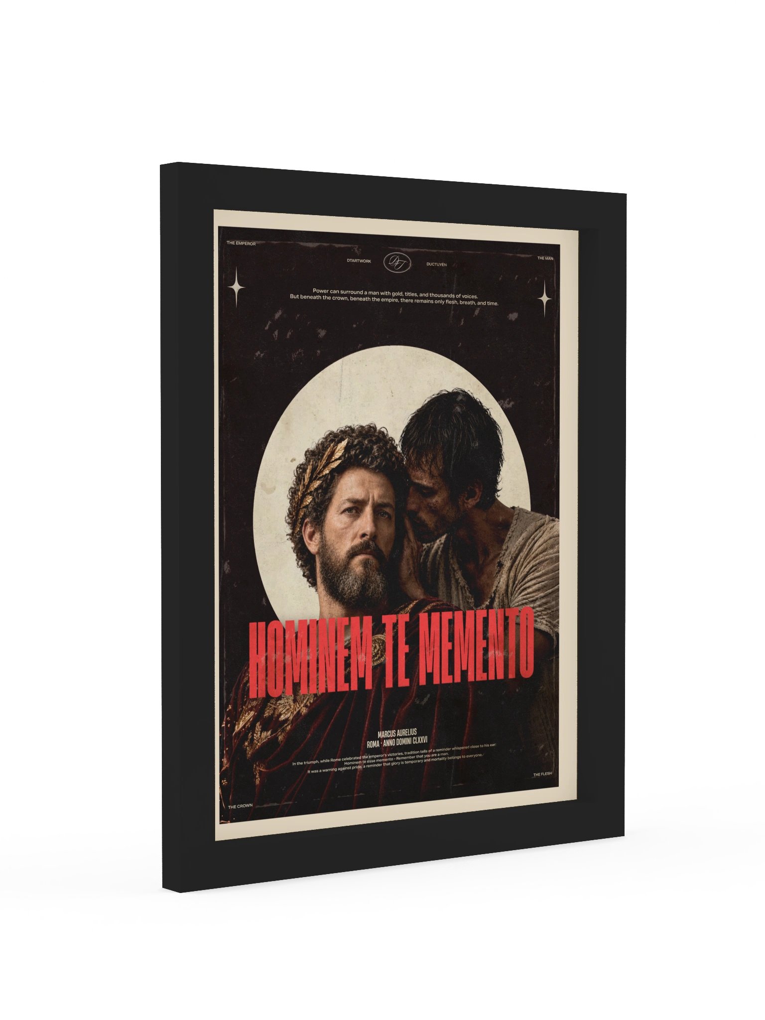 "JUST A MAN" Framed Poster product image (10)